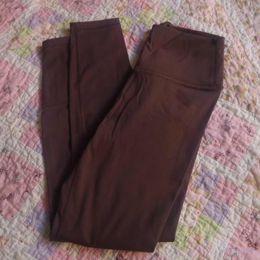 Brown leggings